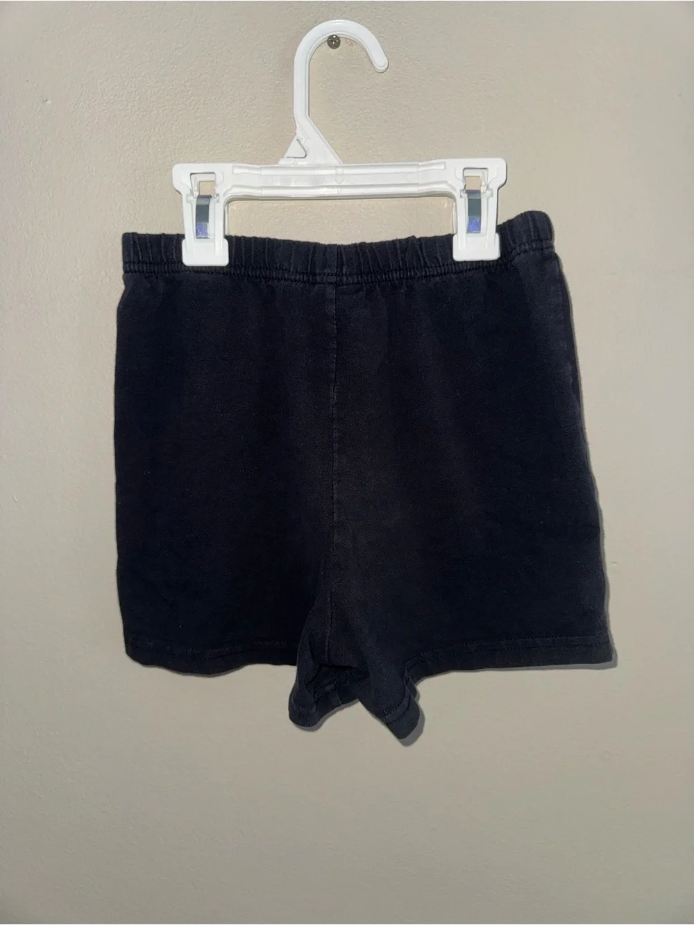 Carter's Black Elastic-Waist Kids Shorts